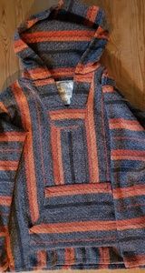 Baha Poncho Hoodie, great colors and so warm.